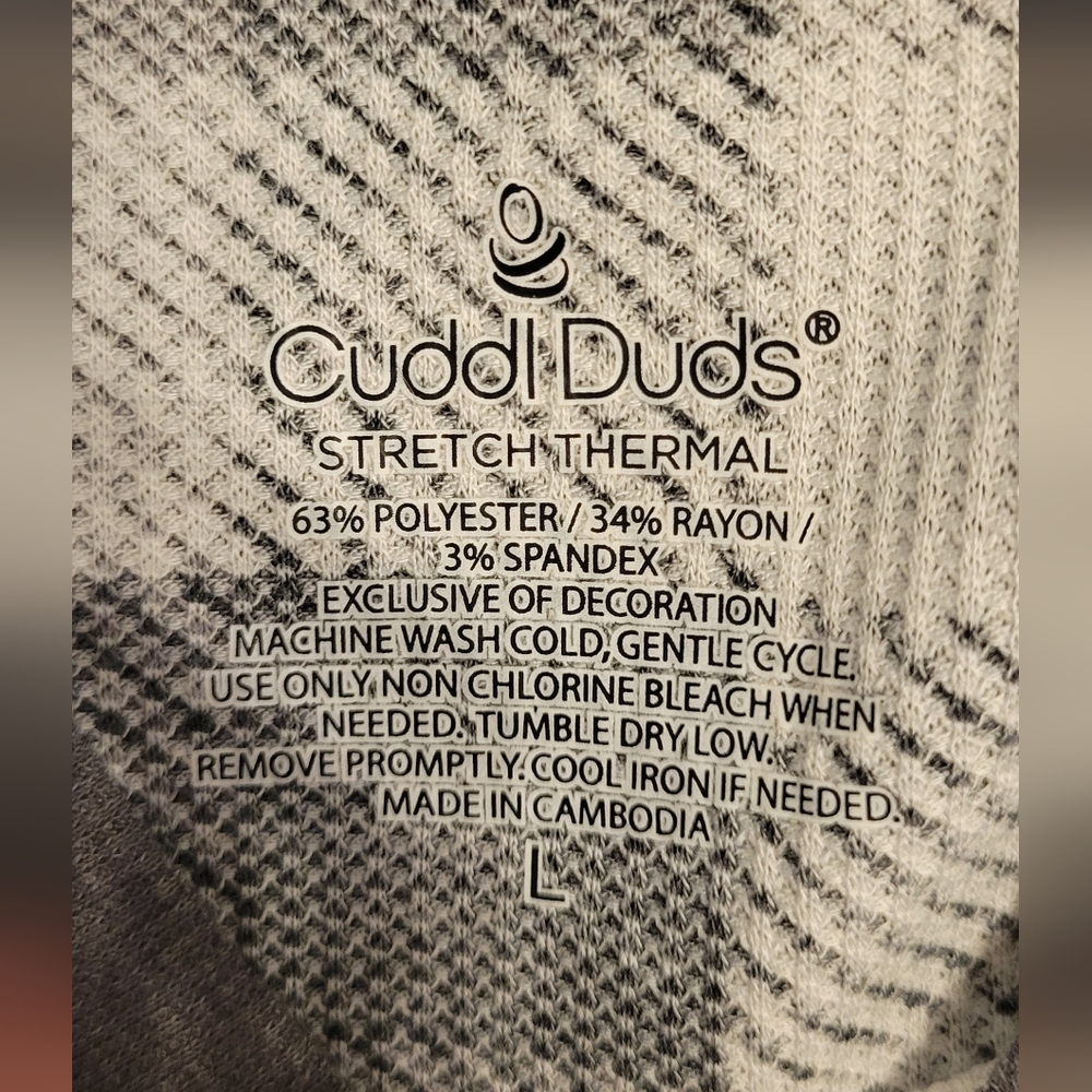 Women's Cuddl Duds Stretch Thermal - Picture 2 of 2